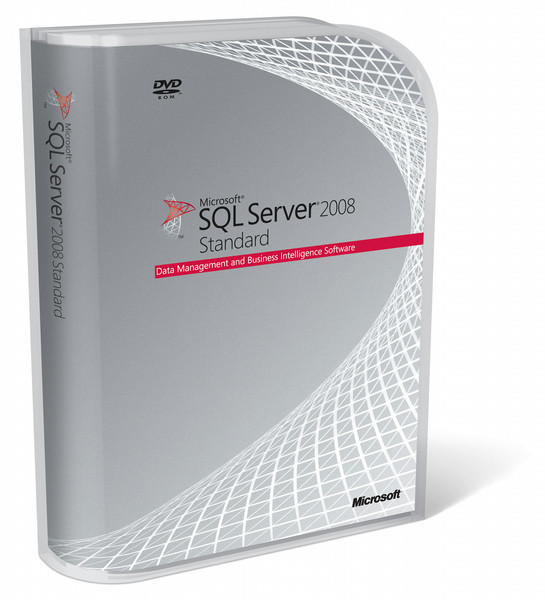 Microsoft SQL Server 2008 Standard - Media - volume - DVD - Win - EN