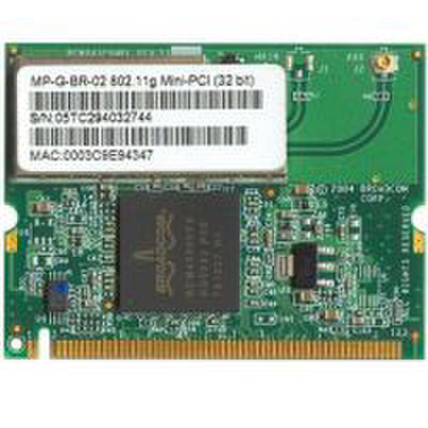 HP Broadcom WLAN 802.11b/g 6930p Module 54Mbit/s networking card