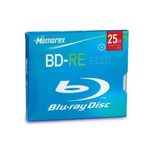 Memorex BD-R, 25GB, Single 25GB BD-R 1pc(s)