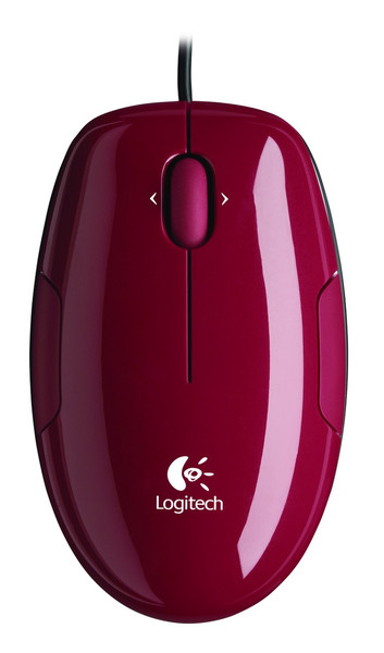 Logitech LS1 USB Лазерный Красный компьютерная мышь
