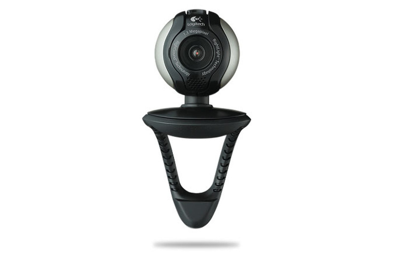 Logitech QuickCam S 5500 1.3MP 1280 x 960Pixel USB 2.0 Schwarz Webcam