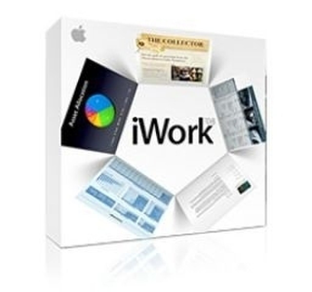 Apple iWork '08 (v8.0.2) UK 1user(s) English
