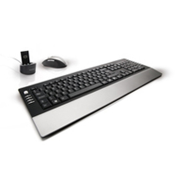 Conceptronic Wireless UK Keyboard 2.4GHz + Laser mouse RF Wireless keyboard