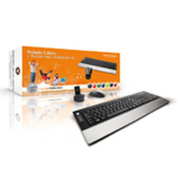 Conceptronic Wireless Spanish Keyboard 2.4GHz + Laser Mouse Беспроводной RF клавиатура