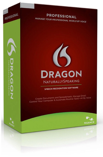 Nuance Dragon NaturallySpeaking 12 Professional, ITA