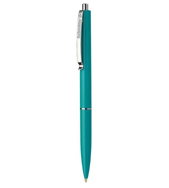 Schneider K 15 Clip-on retractable ballpoint pen Green 50pc(s)