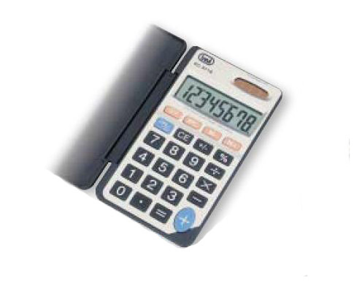 Trevi EC 3718 Tasche Einfacher Taschenrechner Grau