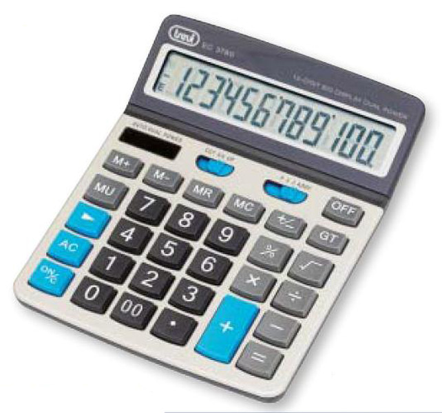 Trevi EC 3780 Настольный Basic calculator Серый