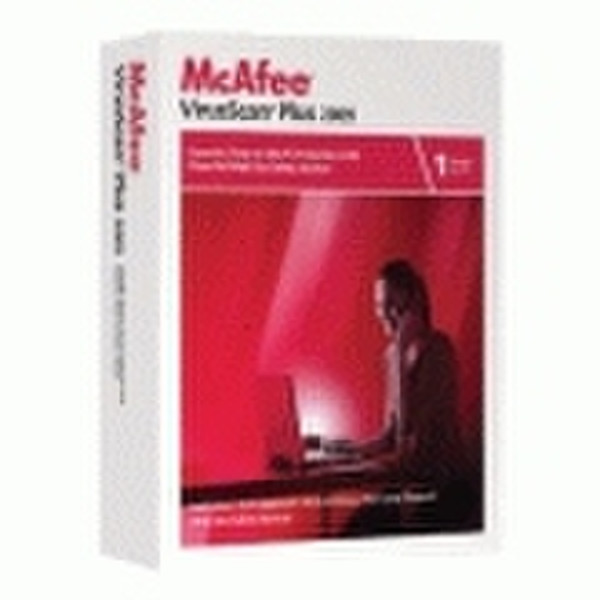 McAfee VirusScan Plus 2009 Full license 1user(s) English