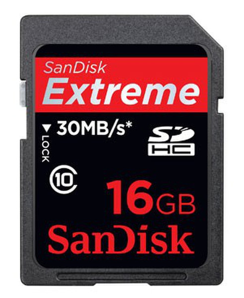 Sandisk Extreme SDHC 16GB 16GB SDHC memory card