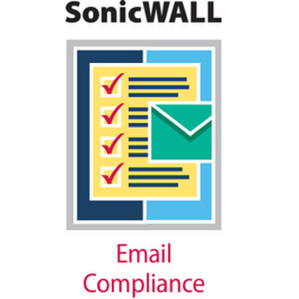 DELL SonicWALL Email Compliance Subscription - 500 Users - 1 Server (1 Year)