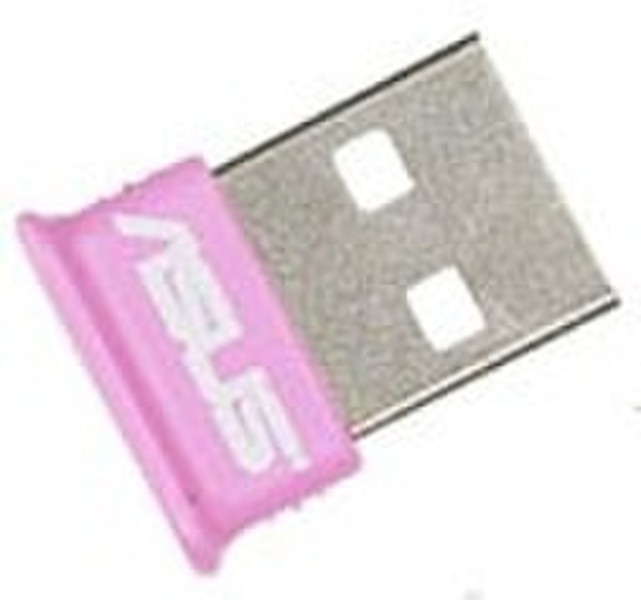 ASUS USB-BT21 Mini Bluetooth Dongle, Pink 3Мбит/с сетевая карта