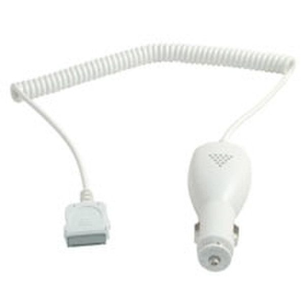 C2G iPod®-Compatible DC Car Charger Белый адаптер питания / инвертор