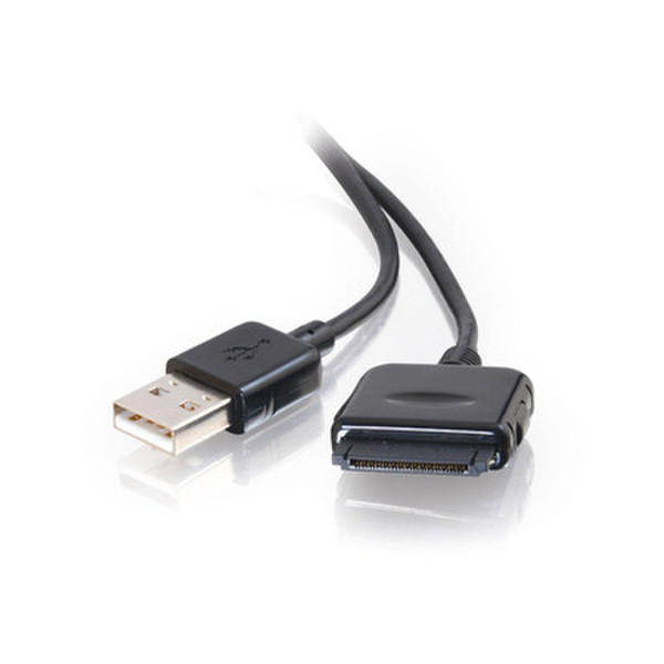 C2G Creative Zen™-Compatible USB Sync and Charging Cable 0.20м Черный кабель USB