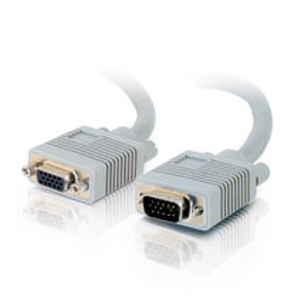 C2G 3ft Premium Shielded HD15 M/M SXGA Monitor Cable 0.9м VGA (D-Sub) VGA (D-Sub) Серый VGA кабель