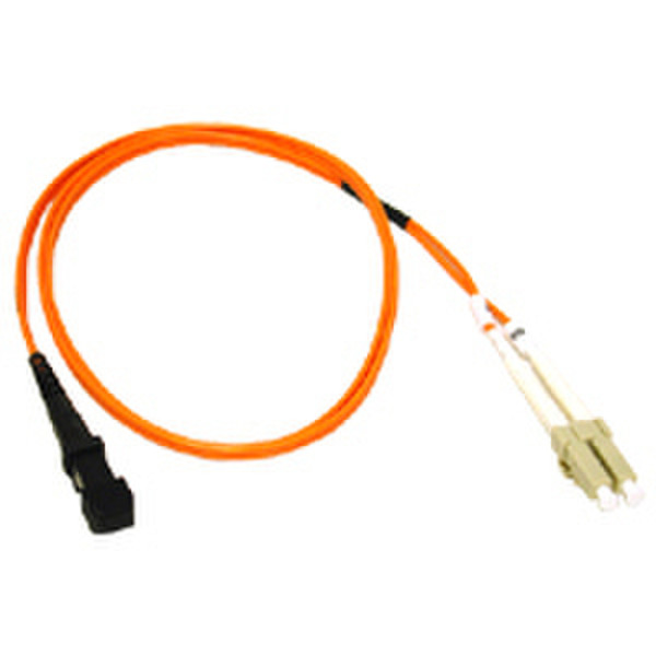 C2G 3m LC/MTRJ Duplex 62.5/125 Multimode Fiber Patch Cable w/ Clips - Orange 3м Оранжевый оптиковолоконный кабель