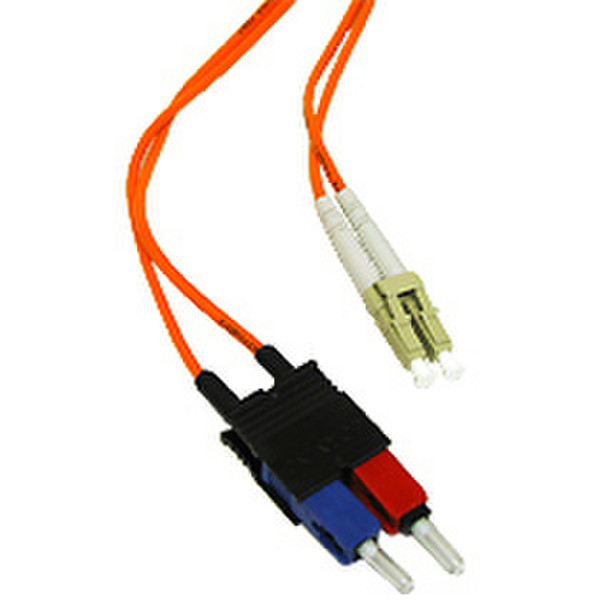 C2G 10m LC/SC Duplex 62.5/125 Multimode Fiber Patch Cable 10м Оранжевый оптиковолоконный кабель