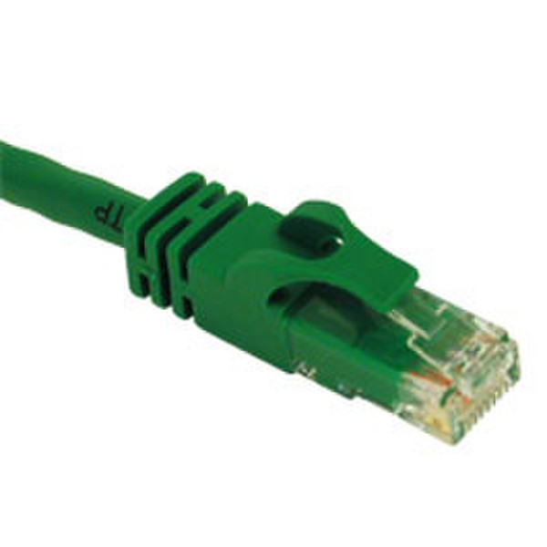 C2G 75ft Cat6 550MHz Snagless Patch Cable Green 22.5м Зеленый сетевой кабель