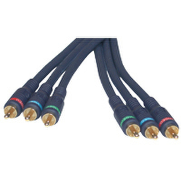 C2G Velocity™ Component Video Cable 3ft 0.91m RCA RCA Blue component (YPbPr) video cable