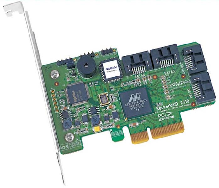 Highpoint RocketRAID 2310 PCI Express x4 3Гбит/с RAID контроллер