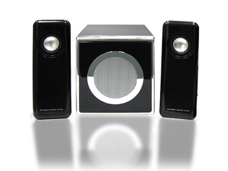 Com One Bluetooth Multimedia Speaker System - 2.1-channel 2.1канала 13Вт Черный мультимедийная акустика