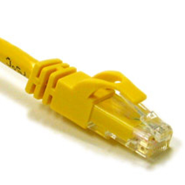 C2G 25ft Cat6 550MHz Snagless Patch Cable Yellow 7.5м Желтый сетевой кабель