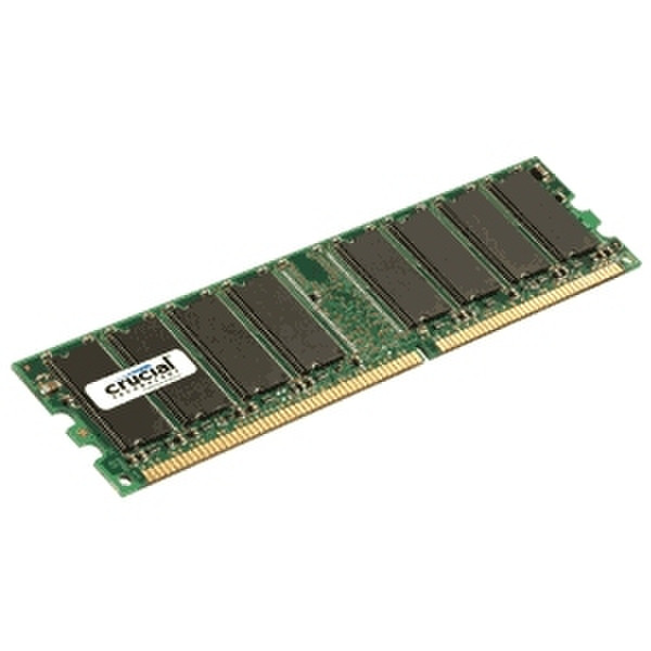 Crucial 1GB DDR SDRAM 333MHz 1ГБ DDR Error-correcting code (ECC) модуль памяти