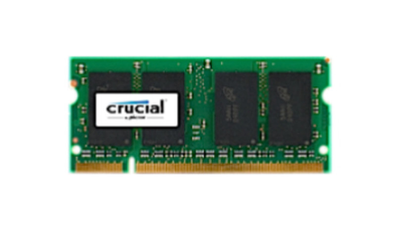Crucial 2GB DDR2 SODIMM 2ГБ DDR2 667МГц модуль памяти