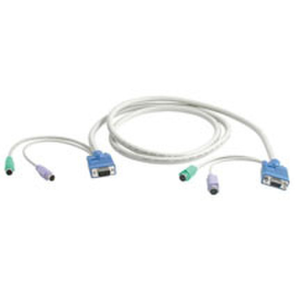 C2G 30ft Easy Extender 3-in-1 SXGA Desktop Extension Cable 9m KVM cable