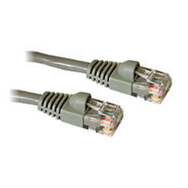 C2G 1ft Cat5E 350MHz Snagless Patch Cable Gray 0.3м Серый сетевой кабель