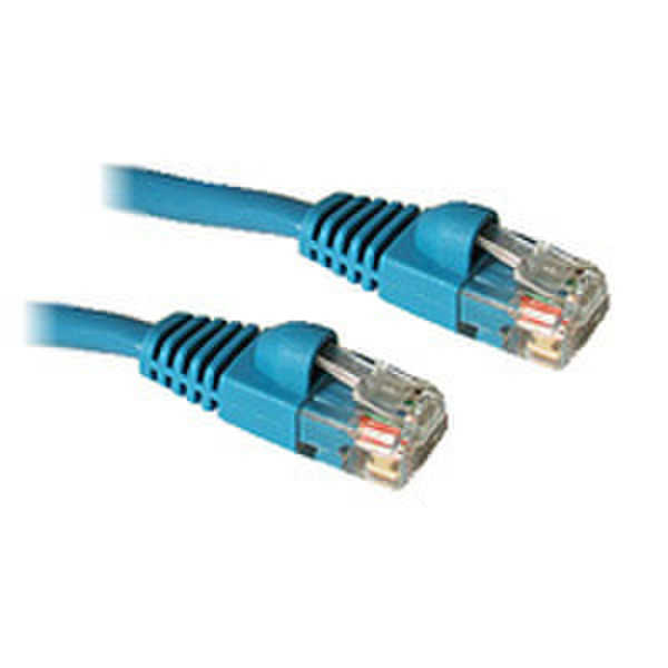 C2G 150ft Cat5E 350MHz Snagless Patch Cable Blue 45м Синий сетевой кабель