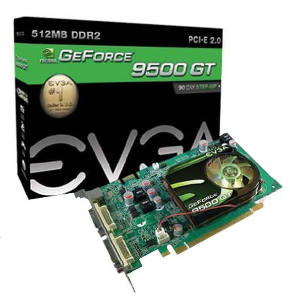 EVGA GF 9500GT 512MB DDR2 128Bit GeForce 9500 GT GDDR2
