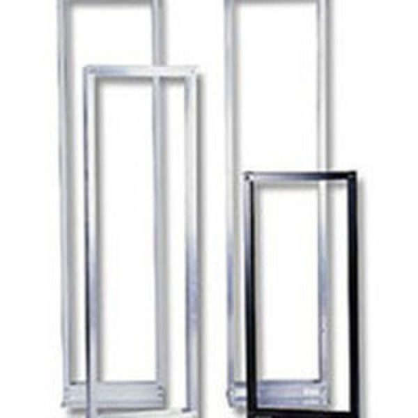 C2G Bolt-Down Relay Rack Black rack