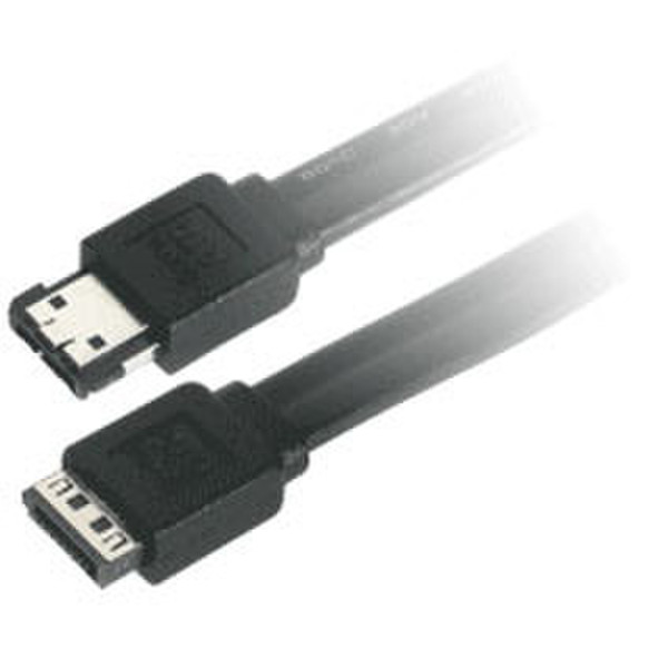 C2G Serial ATA to External Serial ATA Cable 1m 1m SATA eSATA Black SATA cable