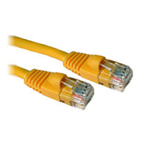 C2G 14ft Cat5E 350MHz Snagless Patch Cable Yellow 4.2м Желтый сетевой кабель