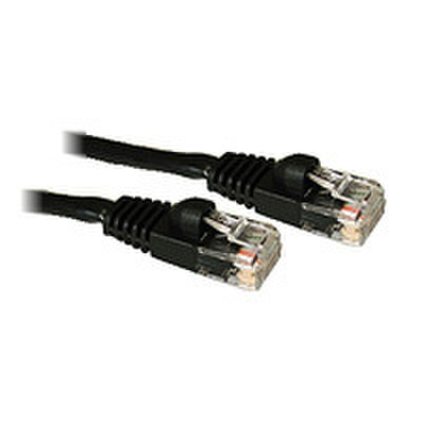 C2G 10ft Cat5E 350MHz Snagless Patch Cable Black 3m Black networking cable