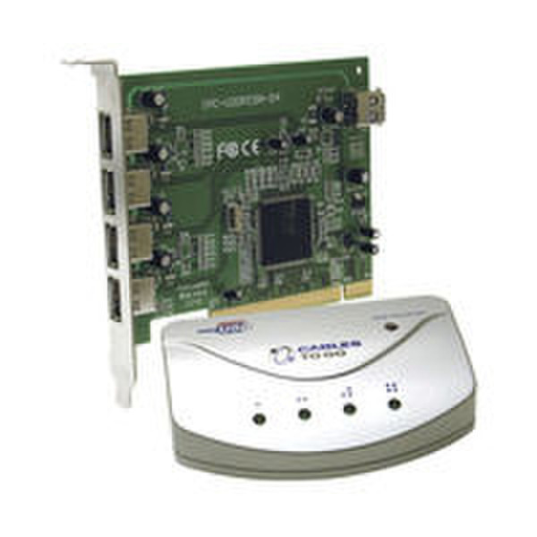 C2G USB 2.0 PC Upgrade Bundle 480Mbit/s Weiß Schnittstellenhub