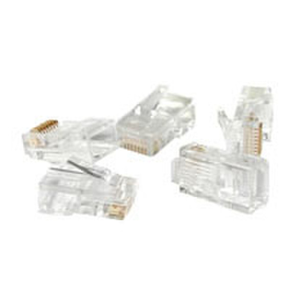 C2G RJ45 Cat5 Modular Plug for Round Stranded Cable 50pk RJ45 кабельный разъем/переходник