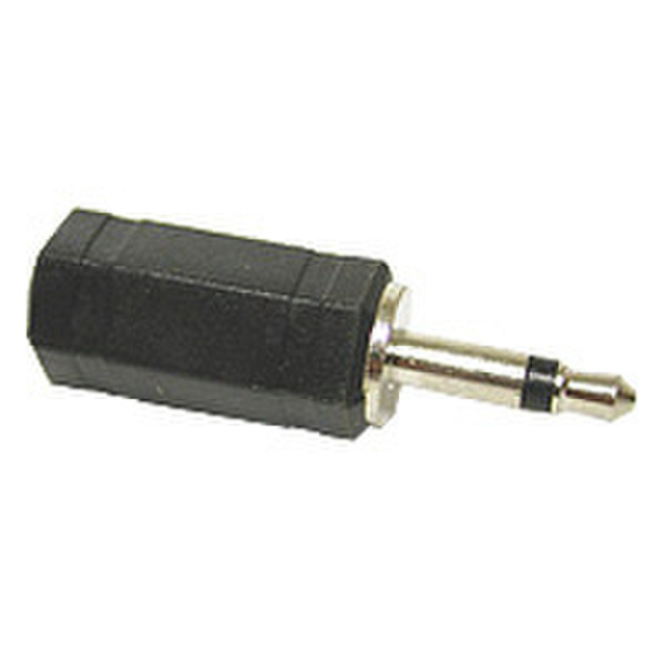 C2G 3.5mm Stereo Jack to 3.5mm Mono Plug Adapter 3.5mm Stereo 3.5mm Mono Черный кабельный разъем/переходник