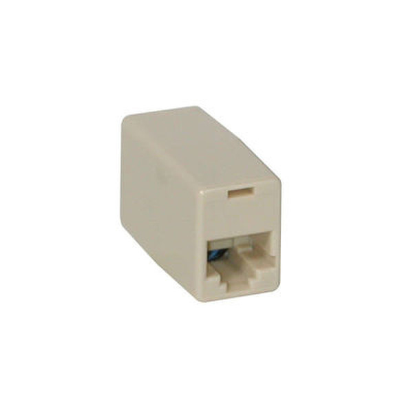 C2G RJ45 8-pin Modular Inline Coupler Straight-Through RJ45 8-pin Grey wire connector