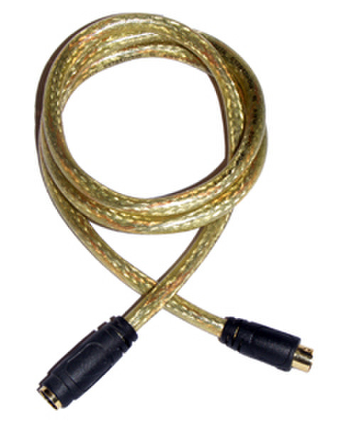GoldX PlusSeries® S-Video Extension Cable 12ft 3.6m S-Video (4-pin) S-Video (4-pin) S-Videokabel