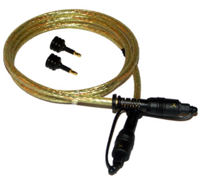 GoldX PlusSeries® Optical Digital Audio Cable 2.0m 2m Toslink Toslink Audio-Kabel
