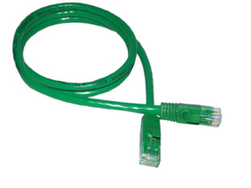 GoldX 50' Offspring® Cat 5e UTP Patch Cable 15м Зеленый сетевой кабель