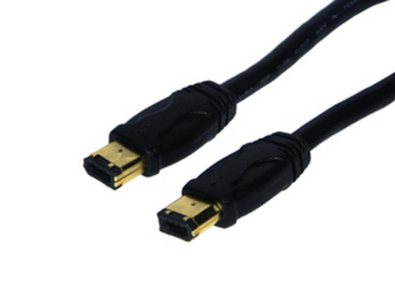 GoldX Offspring® FireWire® Device Cable 10' 3m Black firewire cable