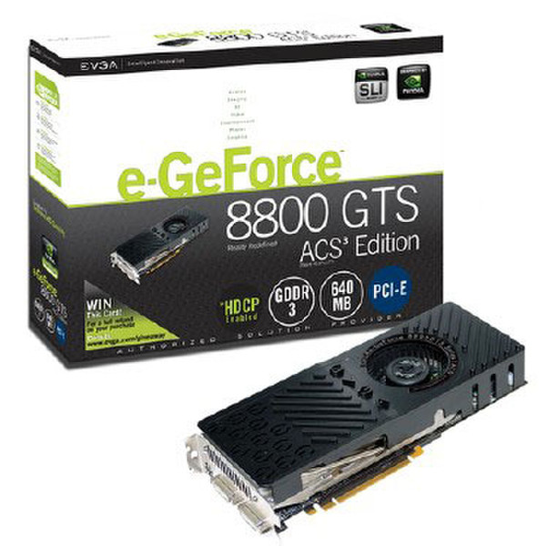 EVGA e-GeForce 8800 GTS ACS3 GeForce 8800 GTS GDDR3
