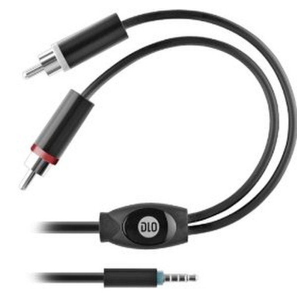 DLO Stereo Cable IPhone Black mobile phone cable
