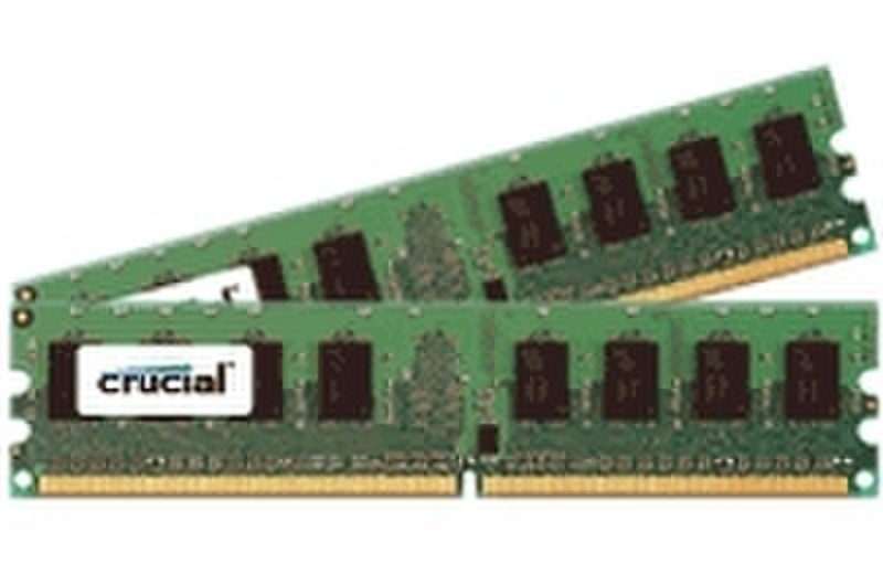Crucial DDR2 SDRAM Memory Module 4GB DDR2 ECC memory module