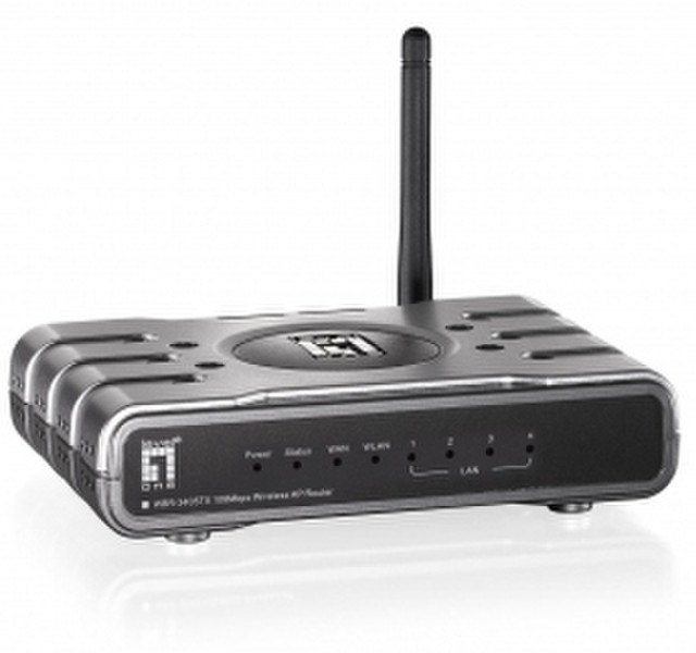 CP Technologies LevelOne WBR-3405TX Schwarz WLAN-Router