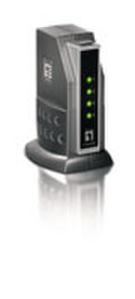 CP Technologies 4-Port KVM-Switch PS/2 Palm-Sized Черный KVM переключатель