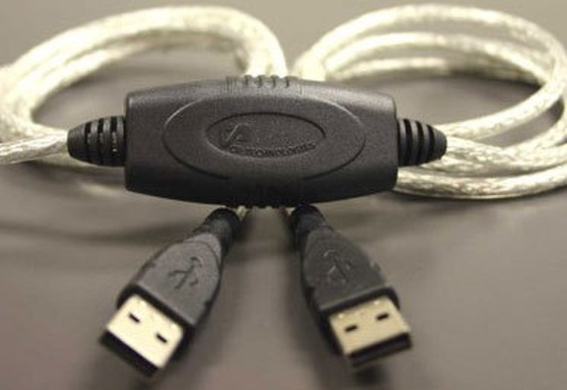 CP Technologies USB 2.0 Easy Transfer Cable 2.5м Белый кабель USB
